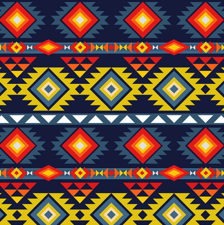 Fabric : Navy Blue Thunder Spirit (design/pattern)