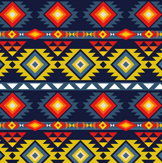 Fabric : Navy Blue Thunder Spirit (design/pattern)